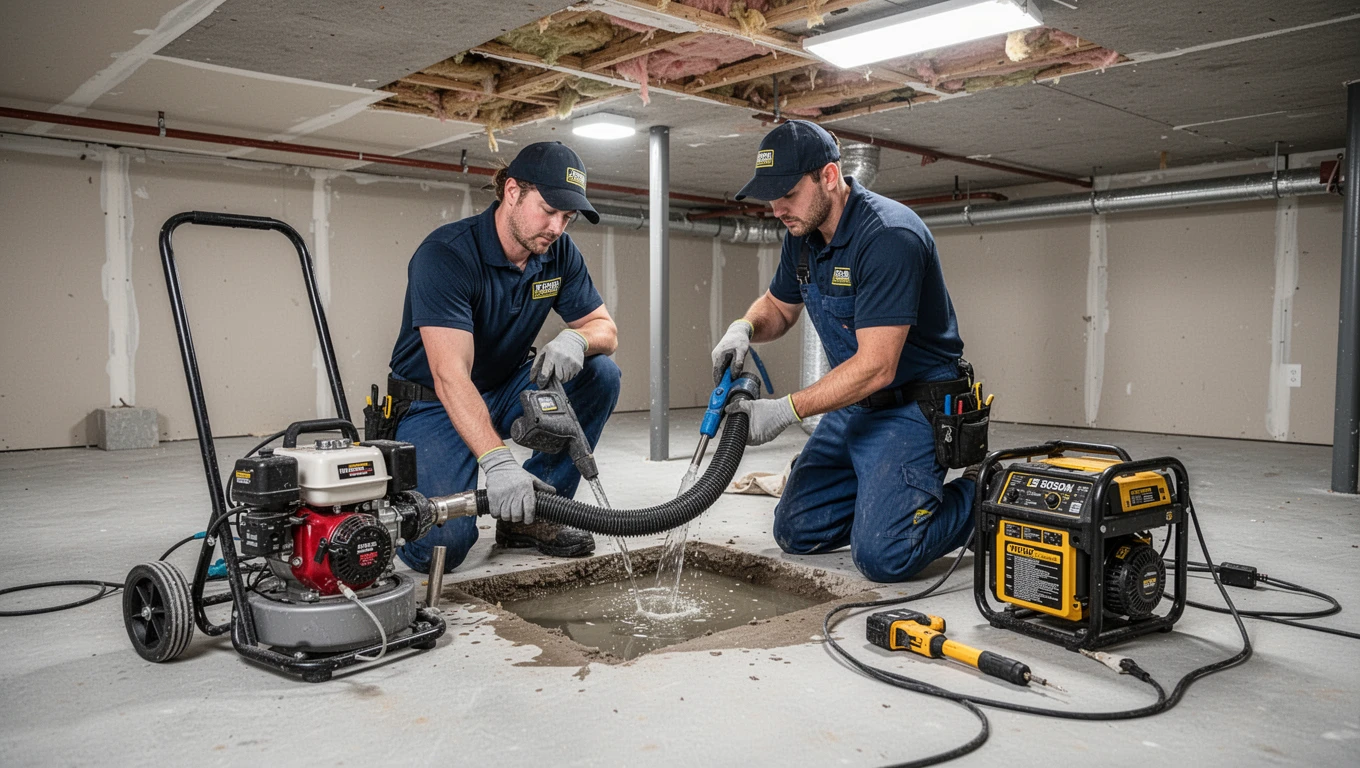 Crawl Space Water Removal