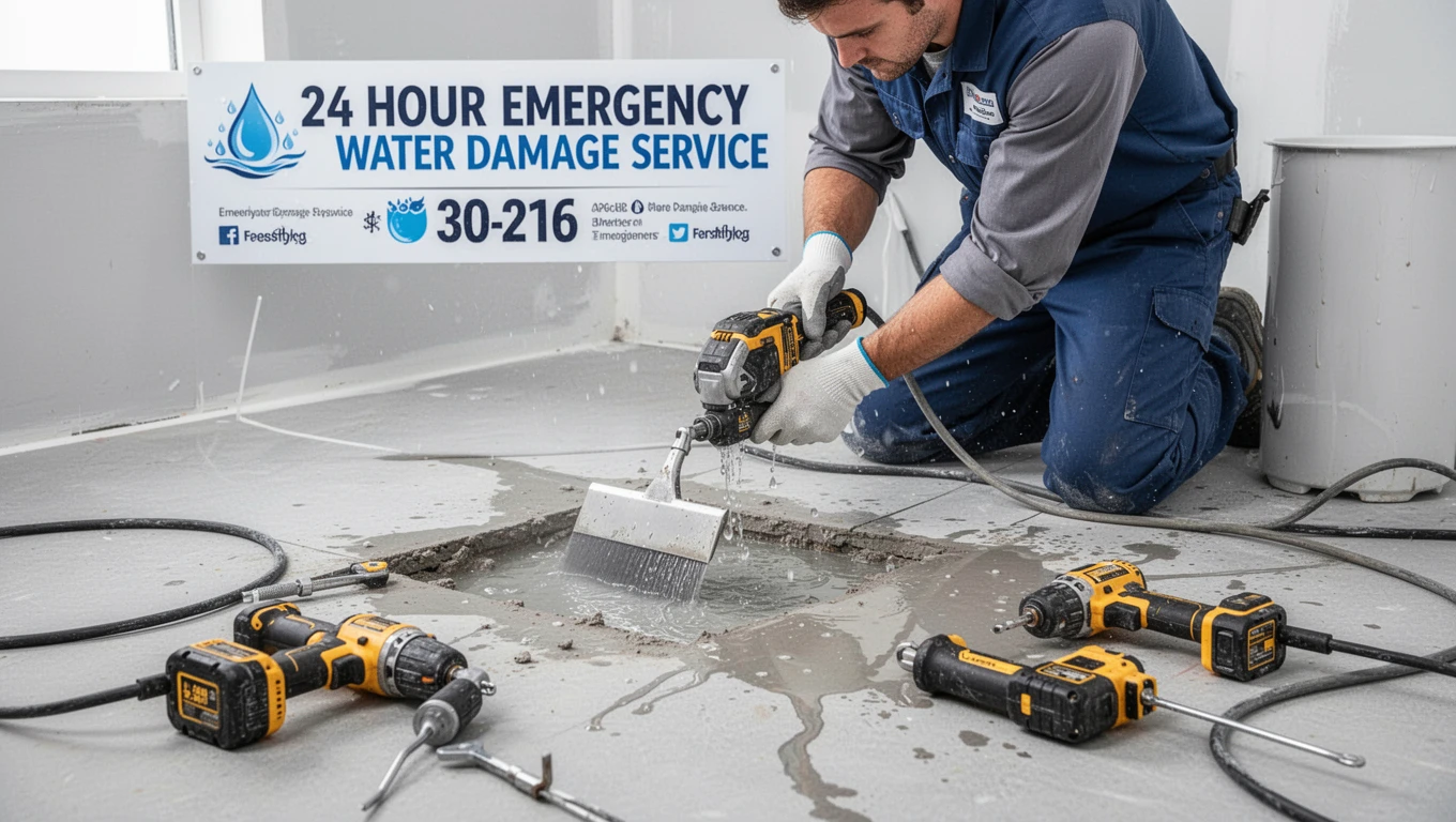 24 Hour Emergency Water Damage Service