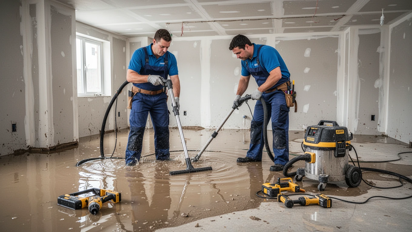 Flooded Basement Cleanup