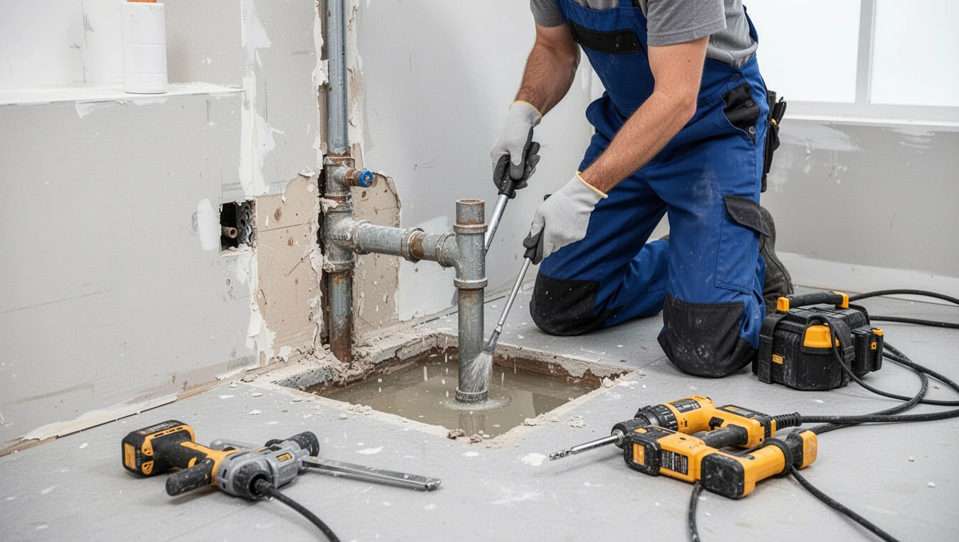 Burst Pipe Cleanup